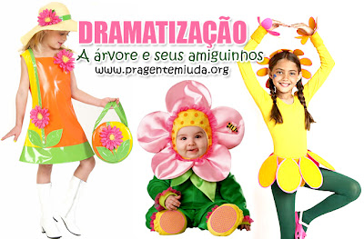 dramatização para primavera