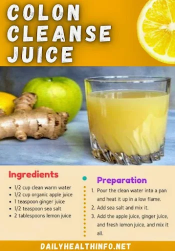 3 Natural Juice Colon Cleanse- Recipe