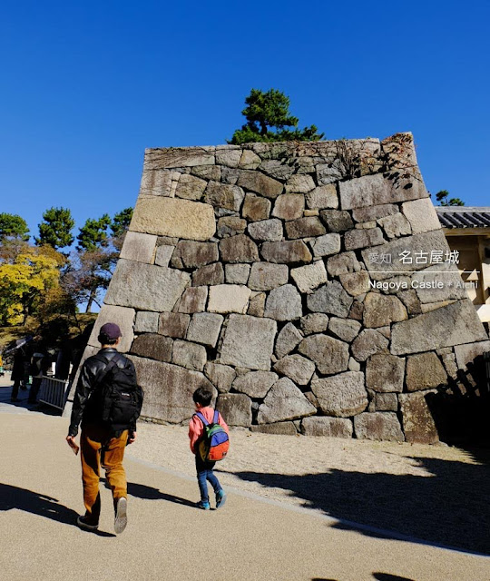 名古屋城の石垣