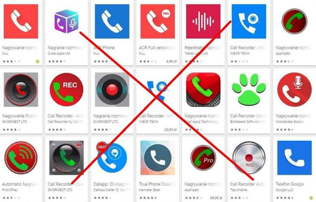 غوغل تحذف كافة تطبيقات تسجيل المكالمات على هواتف أندرويد