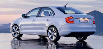 New Skoda Rapid Facelift HD Image Gallery