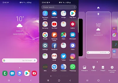 تحميل أيقونات Galaxy S10 لأجهزة أندرويد [One UI Icons]