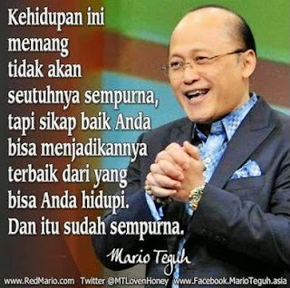 Kata Kata Mutiara Mario Teguh