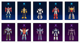 New York Comic Con 2014 Exclusive Transformers Generation 1 Print Set by Thong Le (Weaponix)