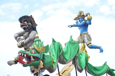 Pengrupukan Nyepi Tahun Caka 