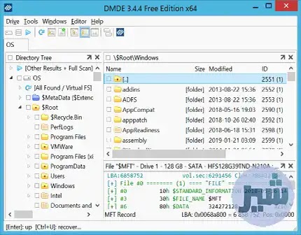 برنامج DM Disk Editor and Data Recovery