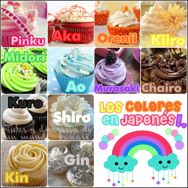 Colores kawaii