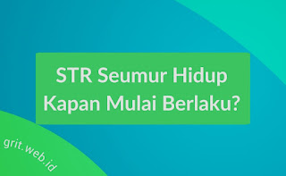 STR Rekam Medis Seumur Hidup Berlaku Mulai Kapan?