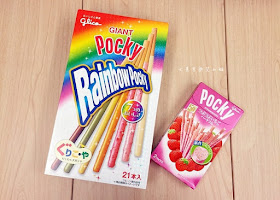 10 日本必買伴手禮 巨無霸彩虹七彩POCKY GIANT RAINBOW POCKY