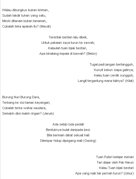 Contoh Parikan Pantun Bahasa Jawa  Caroldoey