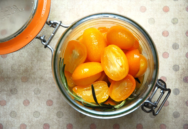 Kumquats fermentés au sel