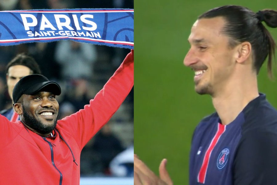 Jay Jay Okocha Shows Psg Fans That He Has Still Got It And Even King Zlatan Is Impressed