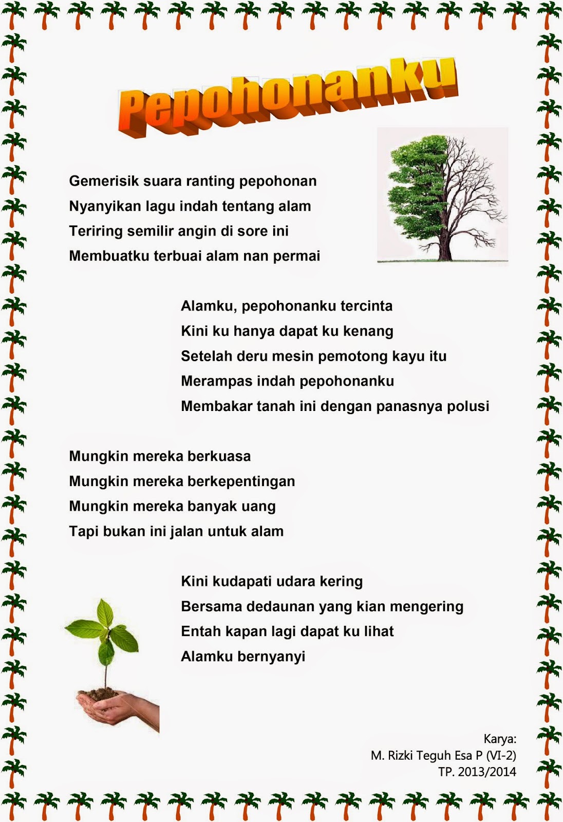 Contoh Pantun Sunda - Ndang Kerjo