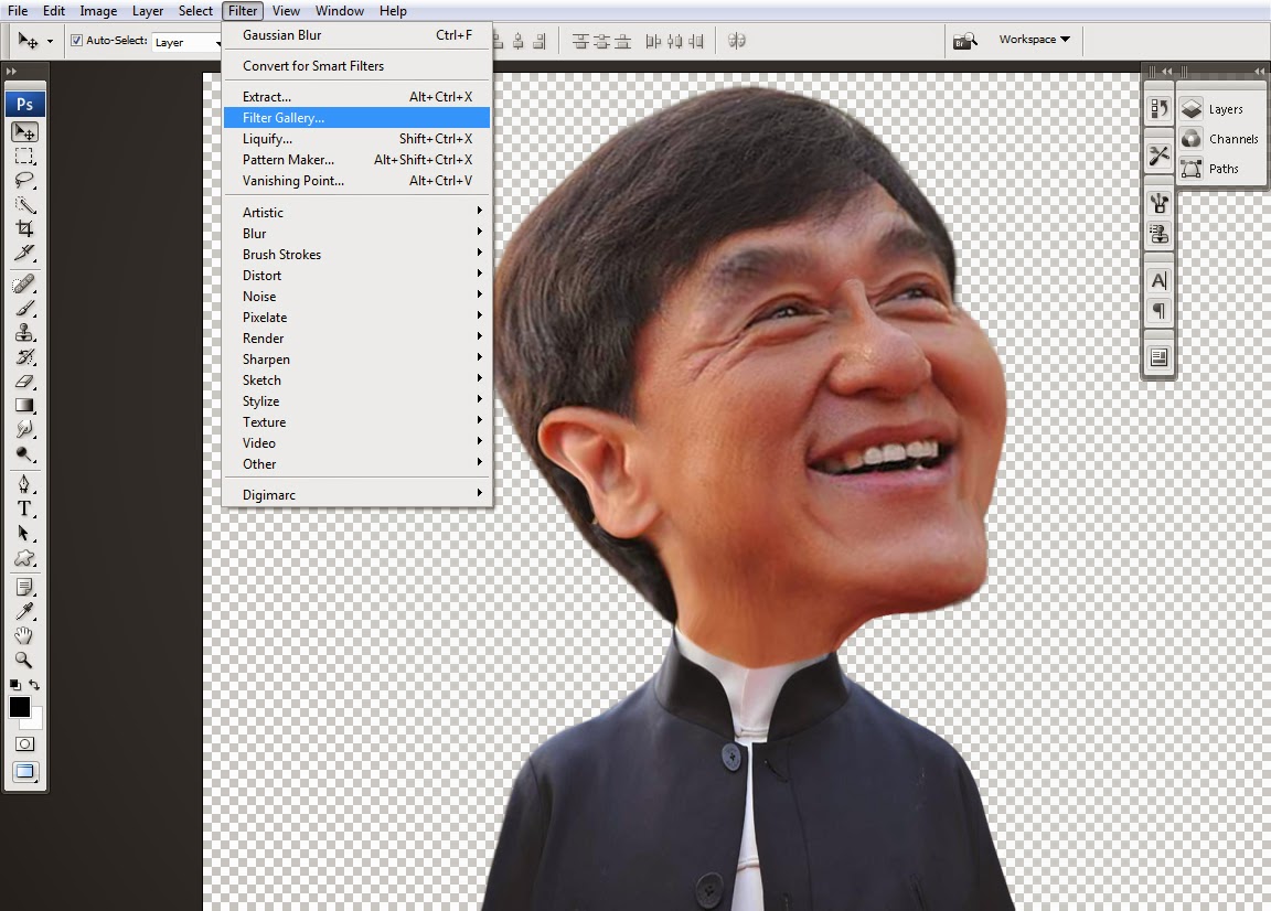  Cara membuat Karikatur dengan Photoshop