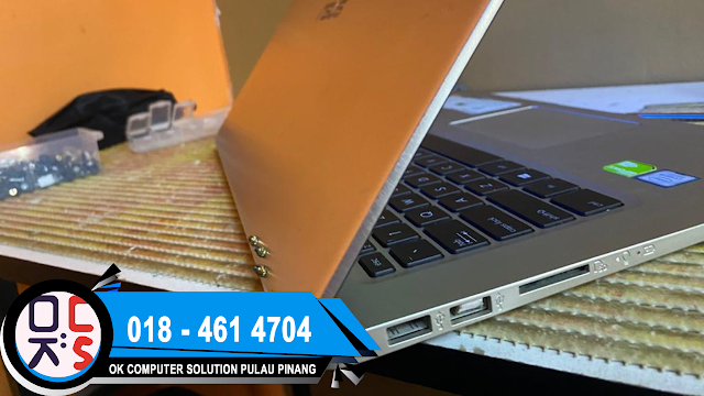 SOLVED : REPAIR LAPTOP ASUS | LAPTOP SHOP | ASUS NOTEBOOK | MODEL A516 | HINGE PROBLEM | CASE PROBLEM | CASE PECAH | HINGE PATAH | MODIFY HINGE & CASE | LAPTOP SHOP NEAR ME | LAPTOP REPAIR NEAR ME | LAPTOP REPAIR PENANG | KEDAI REPAIR LAPTOP SEBERANG JAYA