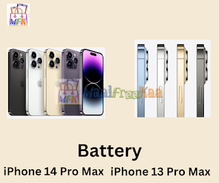 iPhone 13 Pro Max vs iPhone 14 Pro Max: Battery