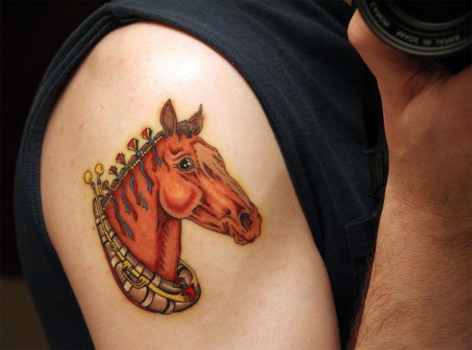 year of the horse tattoo designs