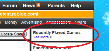 Roblox News New Roblox Feature Recently Played Game - roblox info the more you know the more you know