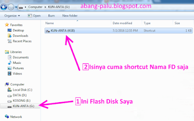 virus short cut di flash disk