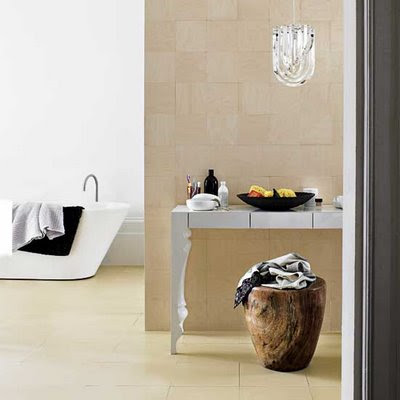 Clean bathroom ideas, white color dominated