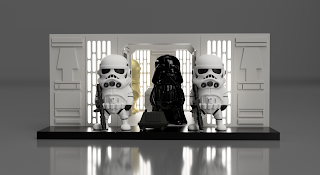 Death Star Crew Quarters Diorama - Main Image