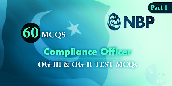 NBP Compliance Officer MCQs Part 1