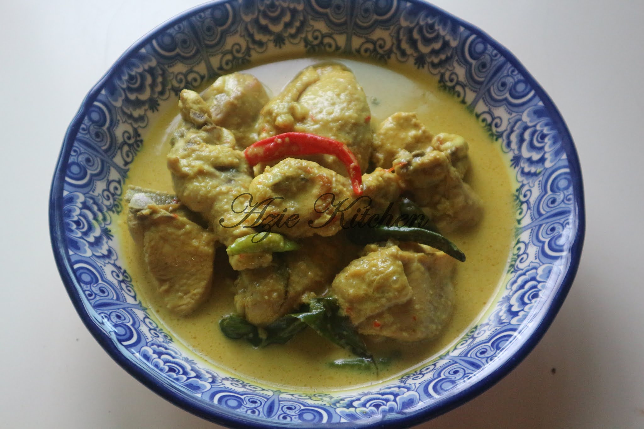 Ayam Masak Lemak Cili Api Azie Kitchen