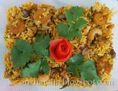 Shrimp Dum Biriyani Recipe  Prawn Dum Biryani Recipe  (11)