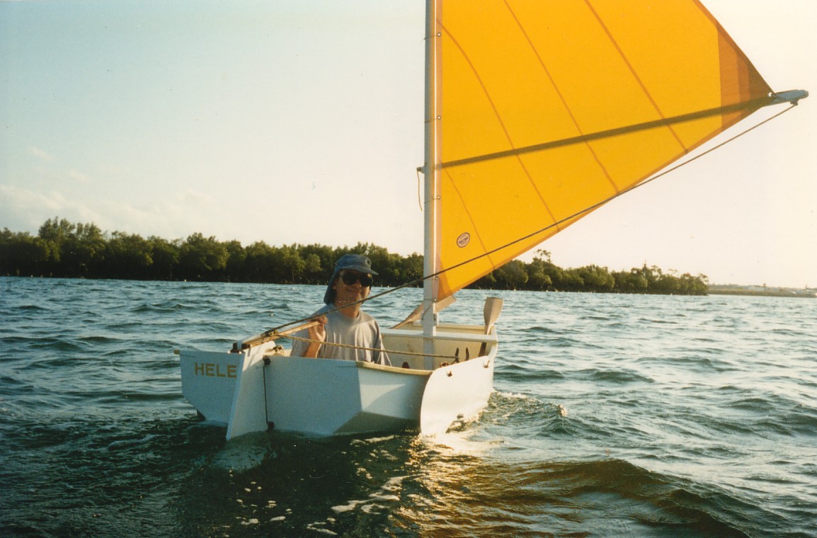 Ross Lillistone Wooden Boats: A Simple Sailing Canoe