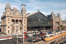 Nyugati pályaudvar, Western Railway Station, Teréz körút, Budapest