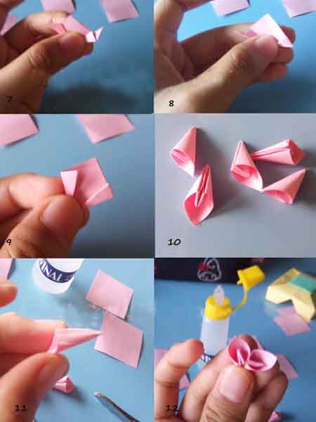  Cara  Membuat  Origami  Bunga  Sakura  Yang Cantik