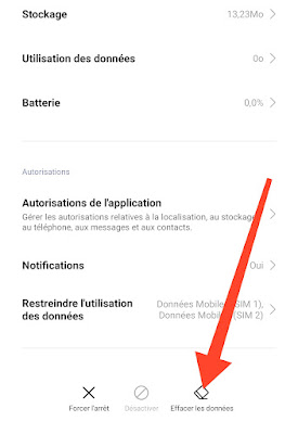 Supprimer des applications que vous avez installées