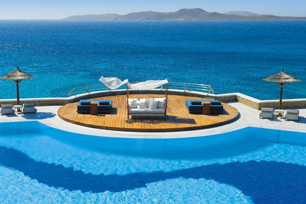 Beach Resort Heaven On Mykonos Island