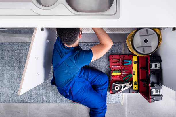 Plumbing work in Apartment