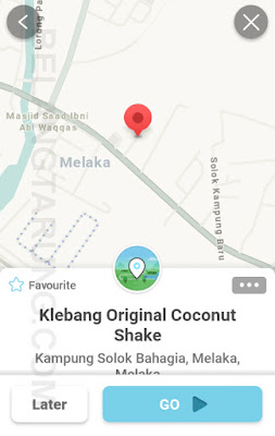 Waze Klebang Original Coconut Shake