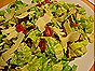 Caesar Salad with Slow-Roasted Cherry Tomatoes, Pancetta & Parmesan