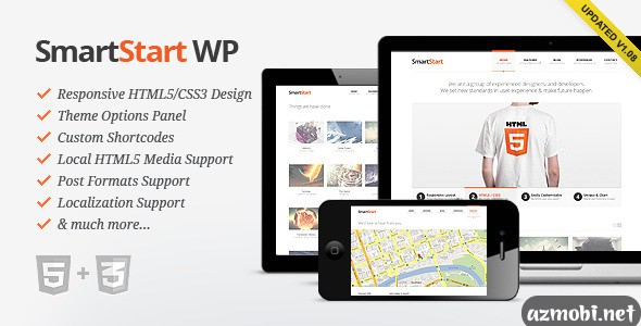 SmartStart WP V1.08 - Responsive Wordpress Theme 