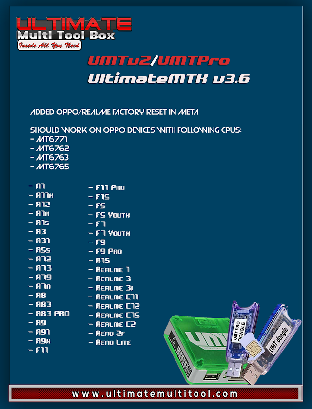 UMTv2/UMTPro - UltimateMTK v3.6 Oppo Update