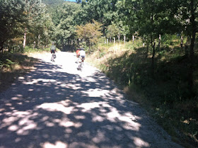 Ruta en bici por la Hoya de San Blas, julio 2012