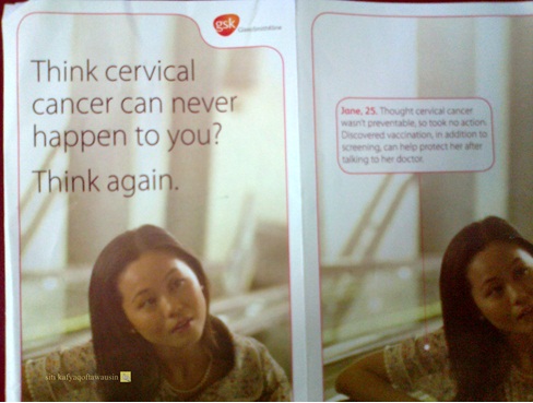 protect yourself against cervical cancer ! | Siti Kektus