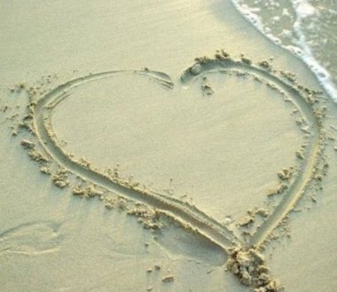 I Love You On Sand. Minister or Notary Hope you