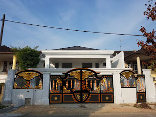 Desain, Pintu, Design, Pagar, Besi, Tempa, Klasik