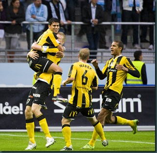 Fotboll, Allsvenskan, Malmö - Häcken