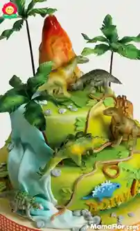 pastel de dinosaurios - 05