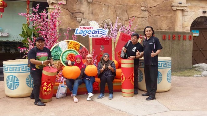 Cuti Tahun Baru Cina, Jom Beriang Ria di Sunway Lagoon!