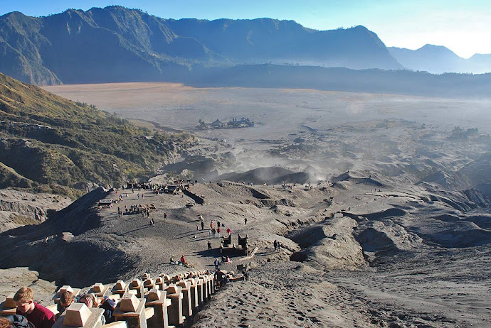 Panorámica del volcán