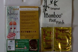 Agen Jual koyo kaki Bamboo Gold Foot Patch