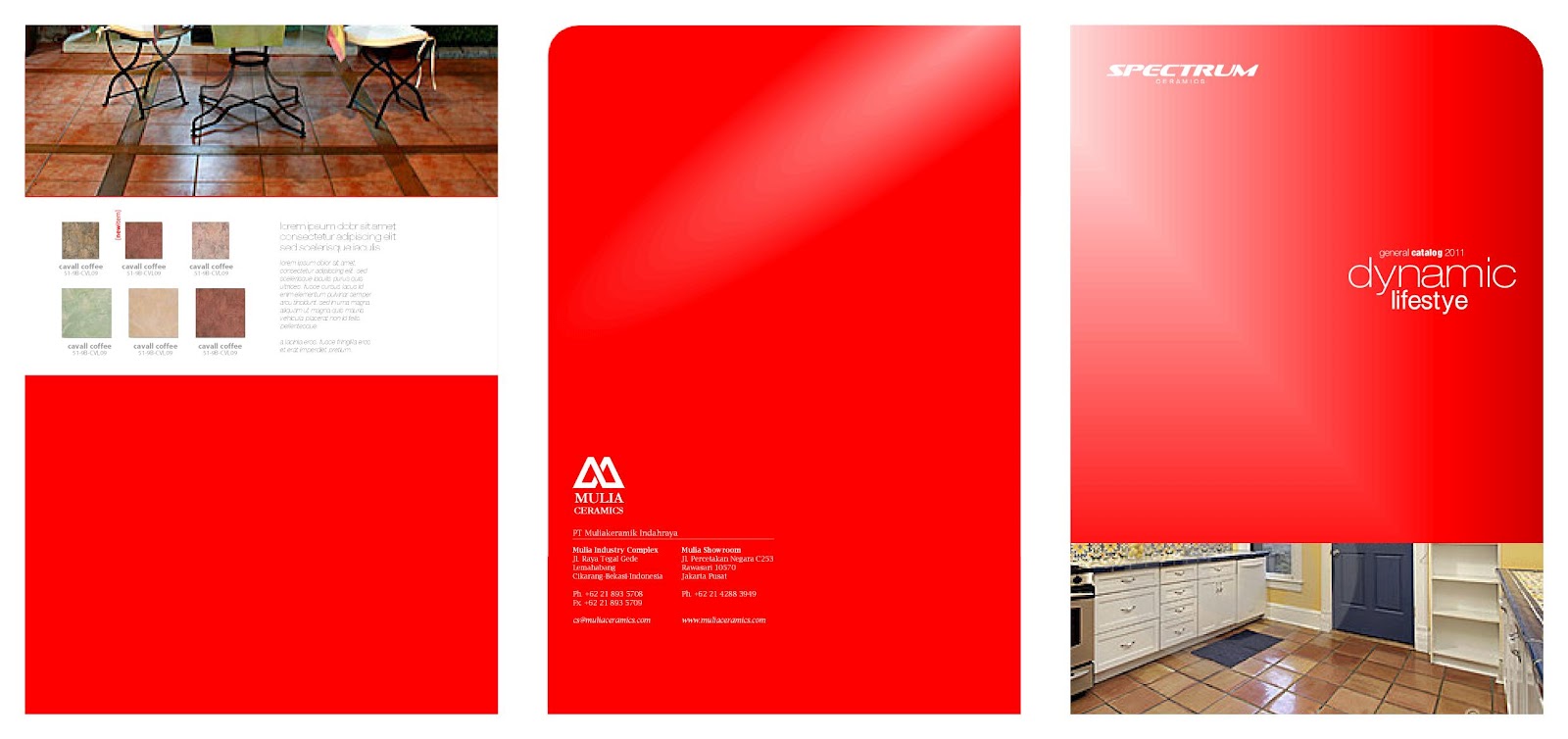 Winasis Artfolio Katalog dari PT Mulia Ceramics  Spectrum 