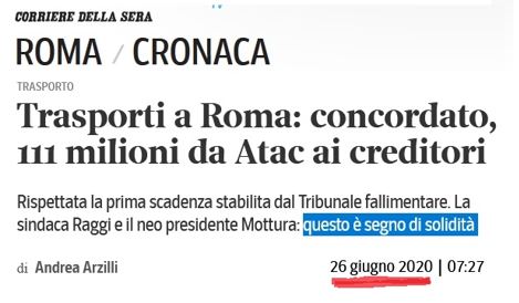 ATAC – aste immobiliari al 3° tentativo – persi già oltre 18 Mln€