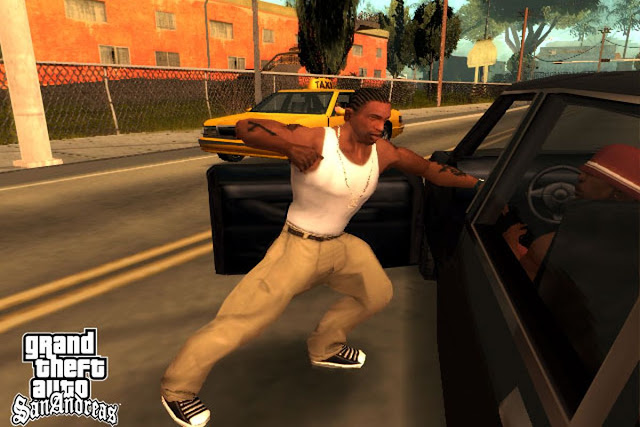 تحميل لعبة جاتا سان اندرس gta san andreas كاملة للكمبيوتر برابط مباشر ميديا فاير